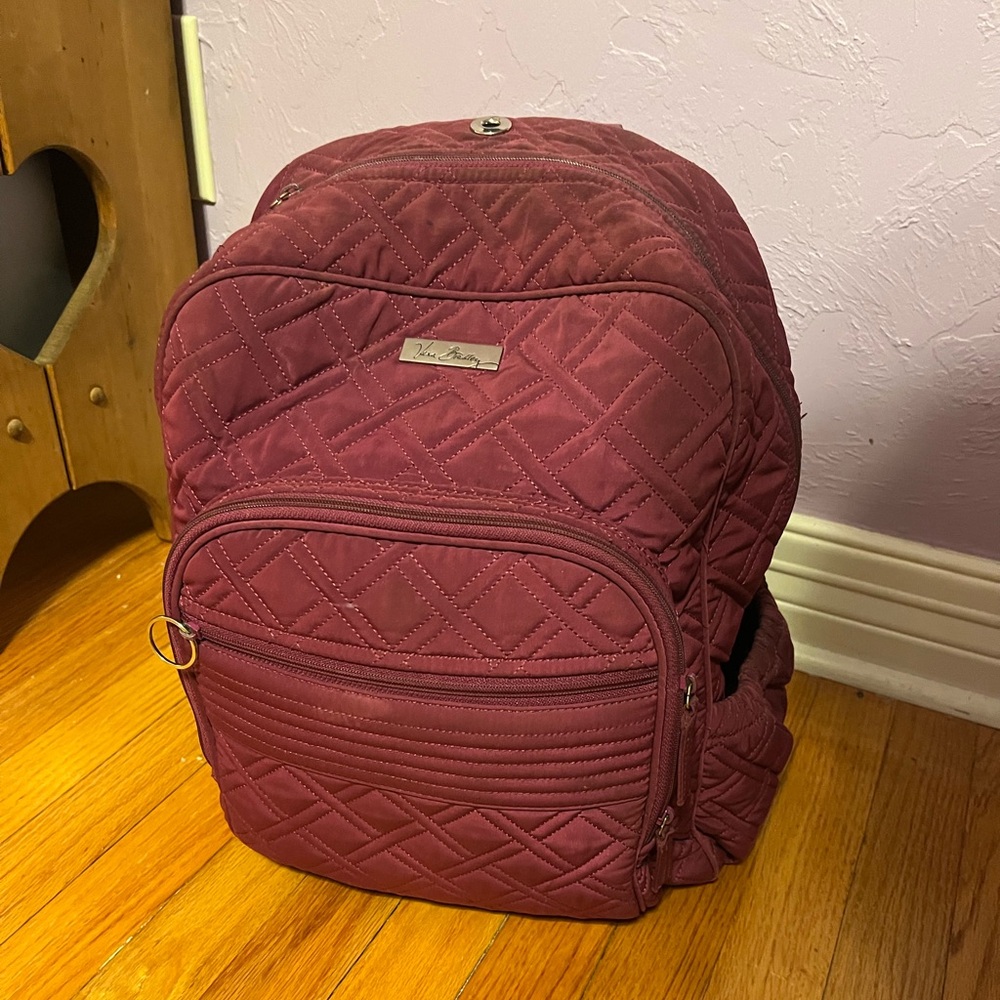 Purple Vera Bradley Backpack